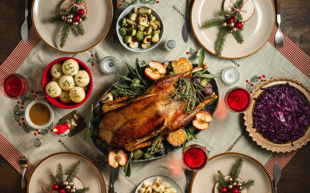 Recettes pour un repas de Noël traditionnel et moderne
