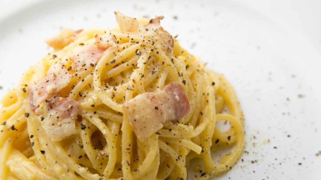 pâtes carbonara