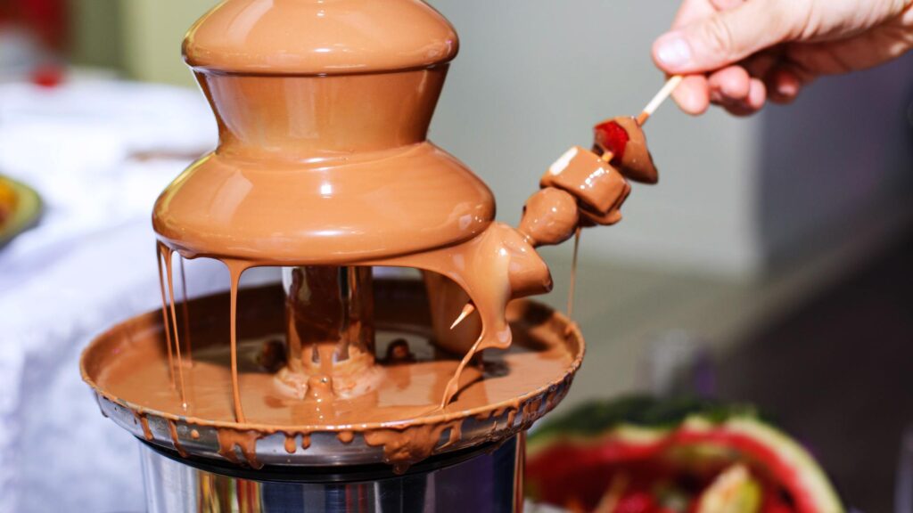 fontaine chocolat