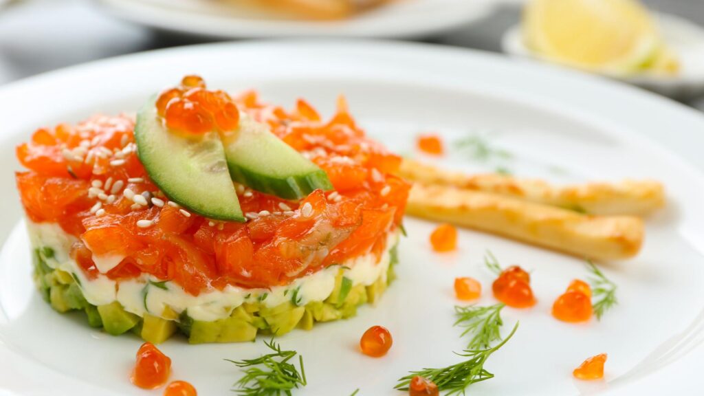 tartare saumon avocat